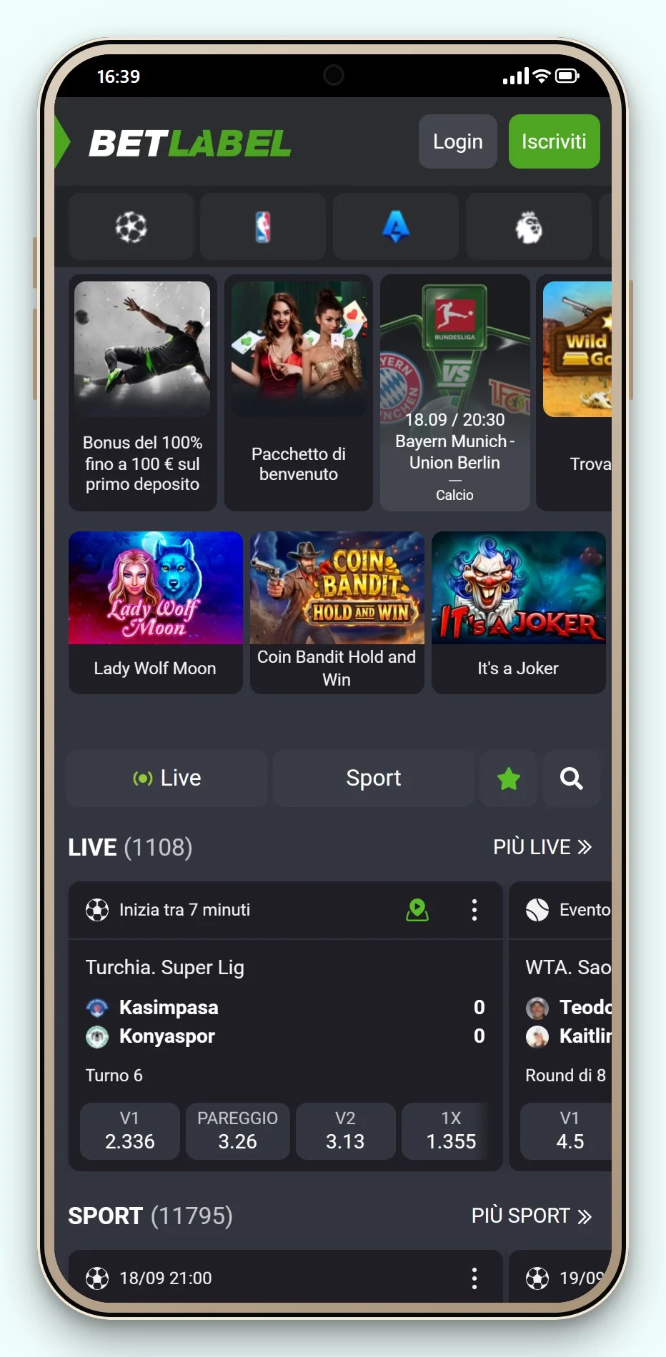 casino trustly: Betlabel da smartphone, la lobby del casinò